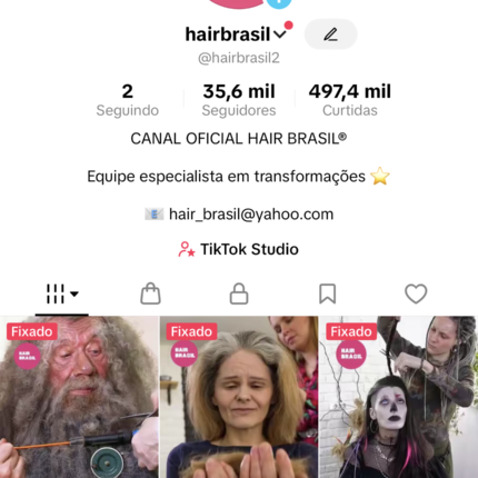 TIKTOK 35K SHOP ATIVO NICHO BELEZA FEMININO SEM DOCUMENTO ALTO ENGAJAMENTO