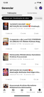 Conta TIKTOK 51,6K SEGUIDORES/ Vídeos Todos Arquivados!! Monetizada e TIKTOK SHOP ATIVO - Imagem 2