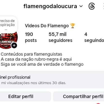 Instagram de 55K altamente engajado 🔥🔥