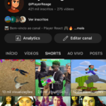 YouTube 400k + Gamer, Monetizado último pagamento 3 mil reais, Zero restrição, valor hoje via alpha de 15.000 por apenas 8.847