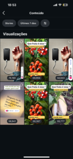 Instagram 1 Milhão de seguidores, Conta Prime, Público prime: stories medio 30k a 100k, nunca rodou shopee nem slots, conta virgem suando no preço promocional - Imagem 2