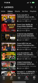 Canal Youtube 160 MIl Inscritos webdocs com vídeos virais consolidado no nicho de curiosidades, investigação e temas polêmicos - Imagem 2