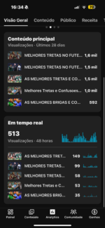 Ballack Canal Youtube de Futebol Monetizado e Verificado com 165 Mil Inscritos - Imagem 3