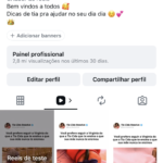 Insta 276k Receitas e Achadinhos, stories medio 20k 30k, br 90% valor de 18 mil por apenas 13.447