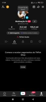 CONTA TIKTOK SHOP – 31 MIL SEGUIDORES – ( SEM DOC. SEM NENHUMA RESTRIÇÃO ) - Imagem 2