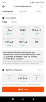 Conta do Kwai com 30,700 mil seguidores 121 mil curtidas e gerando receita de anúncios - Imagem 2