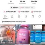 Conta tiktok BR para shop