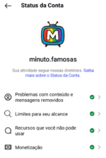 INSTAGRAM 10.2K Seguidores | Minuto Famosas | +1.8 Milhões Views em 30 Dias - Imagem 3