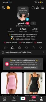 Conta já monetizada no tiktokshop com 2309 Seguidores - Imagem 2