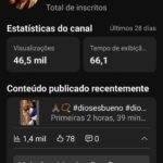 Canal religião em espanhol 1.300 inscritos