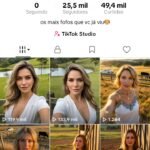 CONTA DO TIKTOK MONETIZADA +25,5K SEGUIDORES +49K CURTIDAS (ENGAJAMENTO REAL)