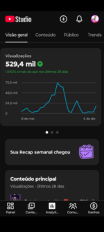 CANAL DE YOUTUBE 29K DE INSCRITOS , MAIS DE 500k de visualizações E CRESCENDO MUITO RÁPIDO!!! - Imagem 2