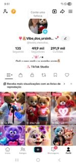 Vendo conta do tiktok,ativo para tiktok shop, com total de 50mil seguidores, visualizações maravilhosas...aproveite