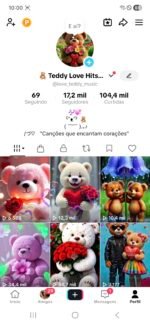CONTA TIKTOK | 19 milSEG👥 | 121,8 mil CURT❤️ | MÚSICA & ENTRETENIMENTO 🎵| SHOP ATIVO 💰 e conta monetizada - Imagem 2