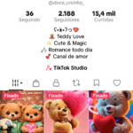 Vendo conta do tiktok,ativo para tiktok shop, com total de 2mil seguidores, visualizações maravilhosas...aproveite