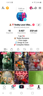 Vendo conta do tiktok,ativo para tiktok shop, com total de 3 mil seguidores, visualizações maravilhosas...aproveite