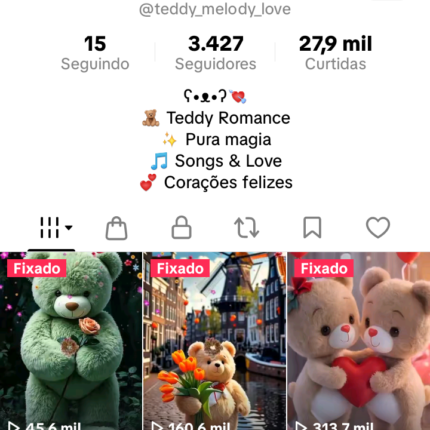 Vendo conta do tiktok,ativo para tiktok shop, com total de 3 mil seguidores, visualizações maravilhosas...aproveite
