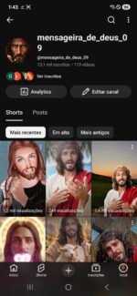 Estou vendendo conta do YouTube,visualização boas,com total de 13,1mil de seguidores