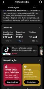 CONTA TIKTOK |+303K SEG👥|+389K CURT | ORAÇÃO & FÉ✝️| AUDIÊNCIA FIEL E ENGAJADA📈| PERFIL PRONTO P/ ESCALAR 🚀 - Imagem 2