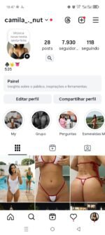 Instagram Nicho Hot ,vai com personagem