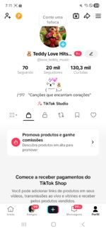 CONTA TIKTOK | 20milSEG👥 | 130,3mil CURT❤️ monetizada para tiktok shop e monetizada para programa criativo beta - Imagem 3