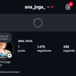 CONTA DE INSTAGRAM COM 1k 475 seguidores