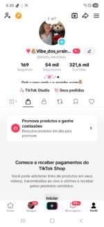 CONTA TIKTOK | 54K SEG👥 | 321,56K CURT ❤️ | MÚSICA & ENTRETENIMENTO 🎵 | SHOP ATIVA 💰 Conta Monetizada - Imagem 3