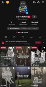 CONTA TIKTOK + DE 2.800 DE SEGUIDORES MUITO ENGAJADA (TIKTOK SHOP ATIVO SEM DOC) VENDER LOGO