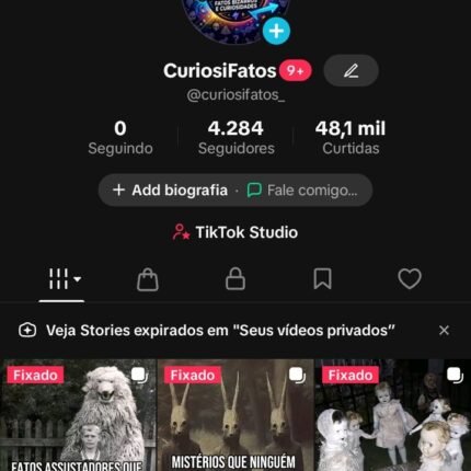ÚLTIMA CHANCE PRA LEVAR NESSE PREÇO!!! CONTA TIKTOK MUITO ENGAJADA (TIKTOK SHOP ATIVO SEM DOC) VENDER LOGO