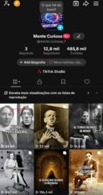 CONTA TIKTOK MUITO ENGAJADA, +DE 12K DE SEGUIDORES (MONETIZAÇÃO ATIVA SEM DOC) VENDER LOGO