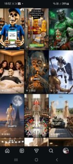 Instagram em Ascensão! 99k+ Views Mensais – Nicho de Animação/IA – 100% Orgânico - Imagem 3