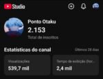 OPORTUNIDADE] Canal de Anime ⛩️ | +2.100 Subs | 540K Views/Mês 🚀 | Engajamento EXPLOSIVO!