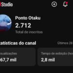 Canal Shorts Anime com mas de 2,700 mil inscritos e 660 mil visualização/28 dias!✅️🔥 (falta pouco pra monetizar)