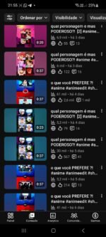 Canal Shorts Anime com mas de 2,700 mil inscritos e 660 mil visualização/28 dias!✅️🔥 (falta pouco pra monetizar) - Imagem 2