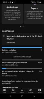 Canal Shorts Anime com mas de 2,700 mil inscritos e 660 mil visualização/28 dias!✅️🔥 (falta pouco pra monetizar) - Imagem 4