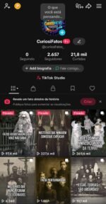 CONTA TIKTOK + DE 2K DE SEGUIDORES MUITO ENGAJADA (TIKTOK SHOP ATIVO SEM DOC) VENDER LOGO