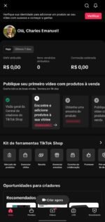 CONTA DO TIKTOK COM SHOP ATIVO +2K SEGUIDORES (NICHO FEMININO) - Imagem 2