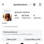 INSTAGRAM com 62,5 mil seguidores reais e ativos
