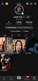 Conta tiktok 5k de seguidores e com tiktokshop disponível - Imagem 2