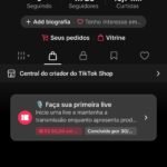 Conta tiktok 5k de seguidores e com tiktokshop disponível