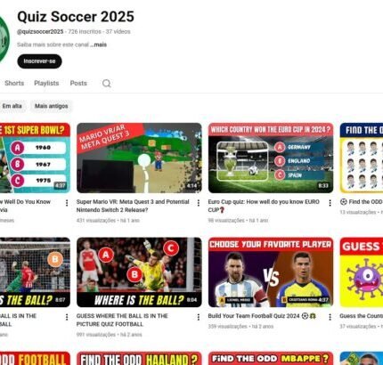 Canal de Quiz Monetizado
