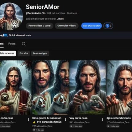CANAL com 1,008 inscritos NICHO RELIGIOSO - SEM NENHUMA RESTRIÇÃO