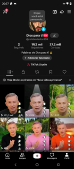 CONTA DO TIKTOK EUA MONETIZADA NICHO RELIGIOSO! 19K DE SEGUIDORES