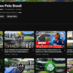 Canal MONETIZADO engajado de Futebol pronto para usar