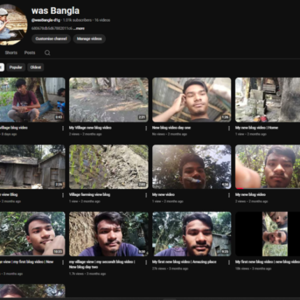 Canal Monetizado de 1019 Inscritos | Sem Strike e Sem Restrição