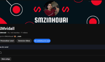 CANAL DARK DE RESUMO 76K DE INSCRITOS