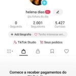 CONTA DO TIK TOK SHOP ATIVO + LIVE STUDIO ATIVO COM 2K DE SEGUIDORES