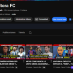 Canal Monetizado de Futebol em Espanhol com 10 Mil inscritos - Veltora
