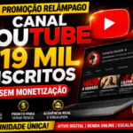 🚀 Canal YouTube com 419 MIL Inscritos à Venda – Oportunidade Única HOJE!
