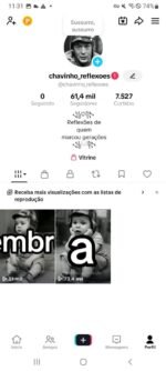 Canal do tiktok a venda,tiktok shop ativo, total de 61,4mil seguidores